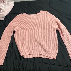 Pink Knit Sweater